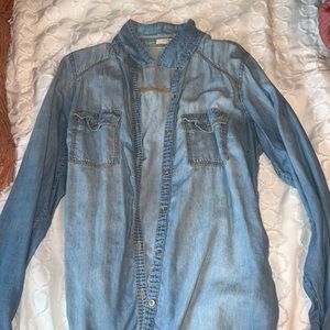 Jean jacket/flannel